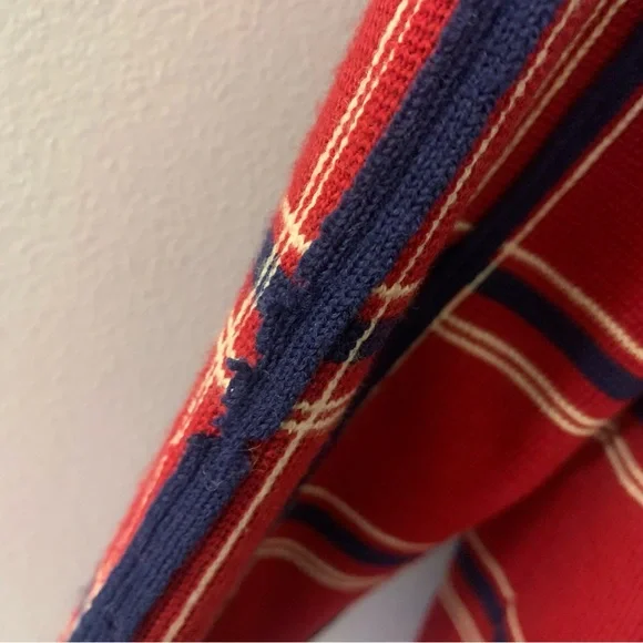 Vintage Sportif Plaid Check Collared Military Blazer Jacket - Picture 12 of 13